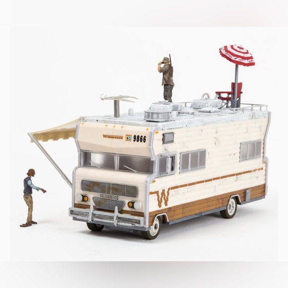 MCFARLANE AMC THE WALKING DEAD BRAND NEW IN BOX DALE’S RV BUILDING SET - Picture 7 of 7
